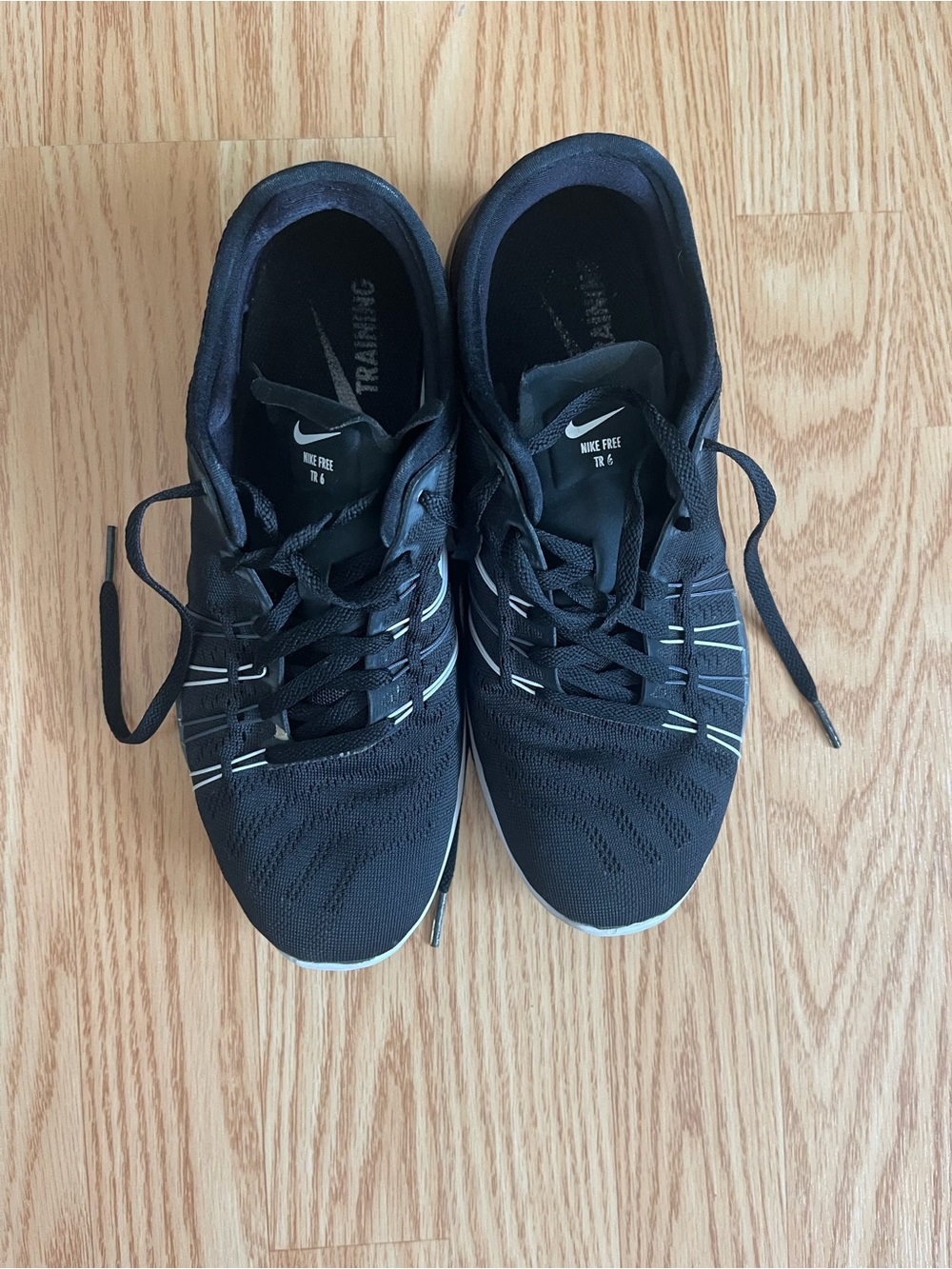 Nike Free RN 6 Training Shoes - Black